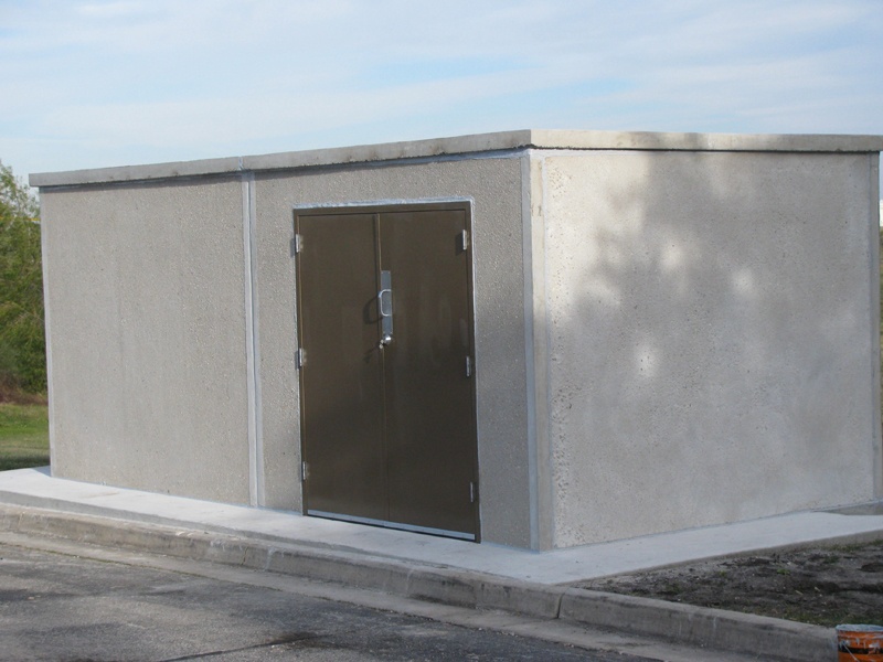 Concrete Foundation for Storage Shed