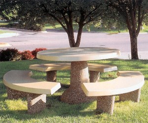 Concrete Park Tables